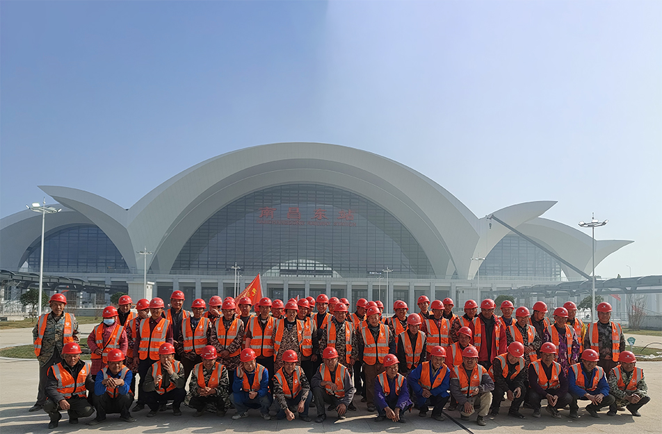 22 天！南昌東站建設(shè)突擊隊(duì)的速度與激情